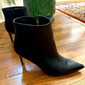 Sam Edelman soft black leather with a 3 inch heel.